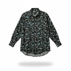 Panhandle Slim Mens Western Shirt Snap Buttons Paisley Long Sleeve Large
